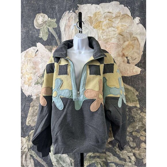 New Free People Flower Power Pullover Sz Small - Picture 6 of 7